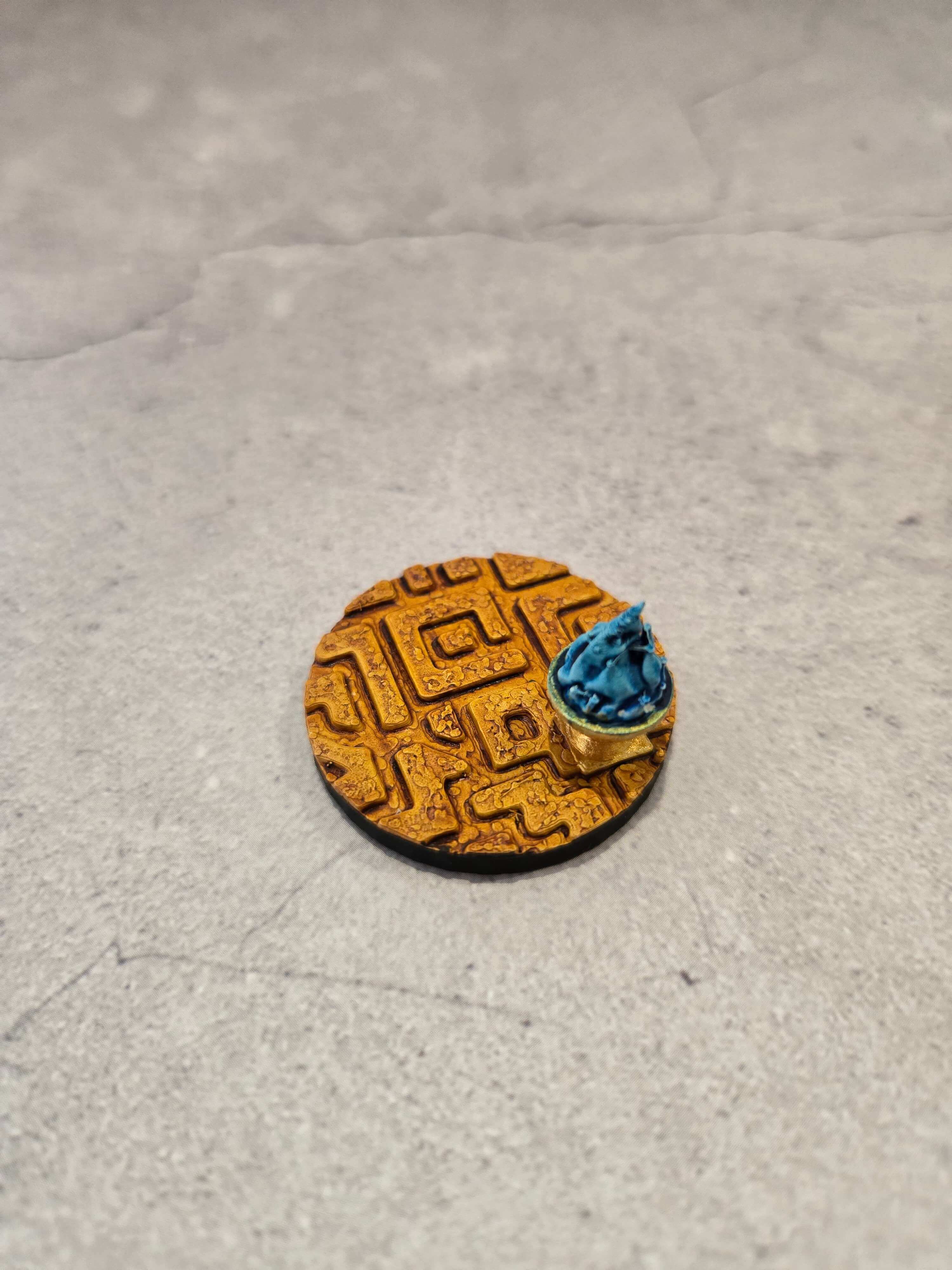32mm FDM painted base 2