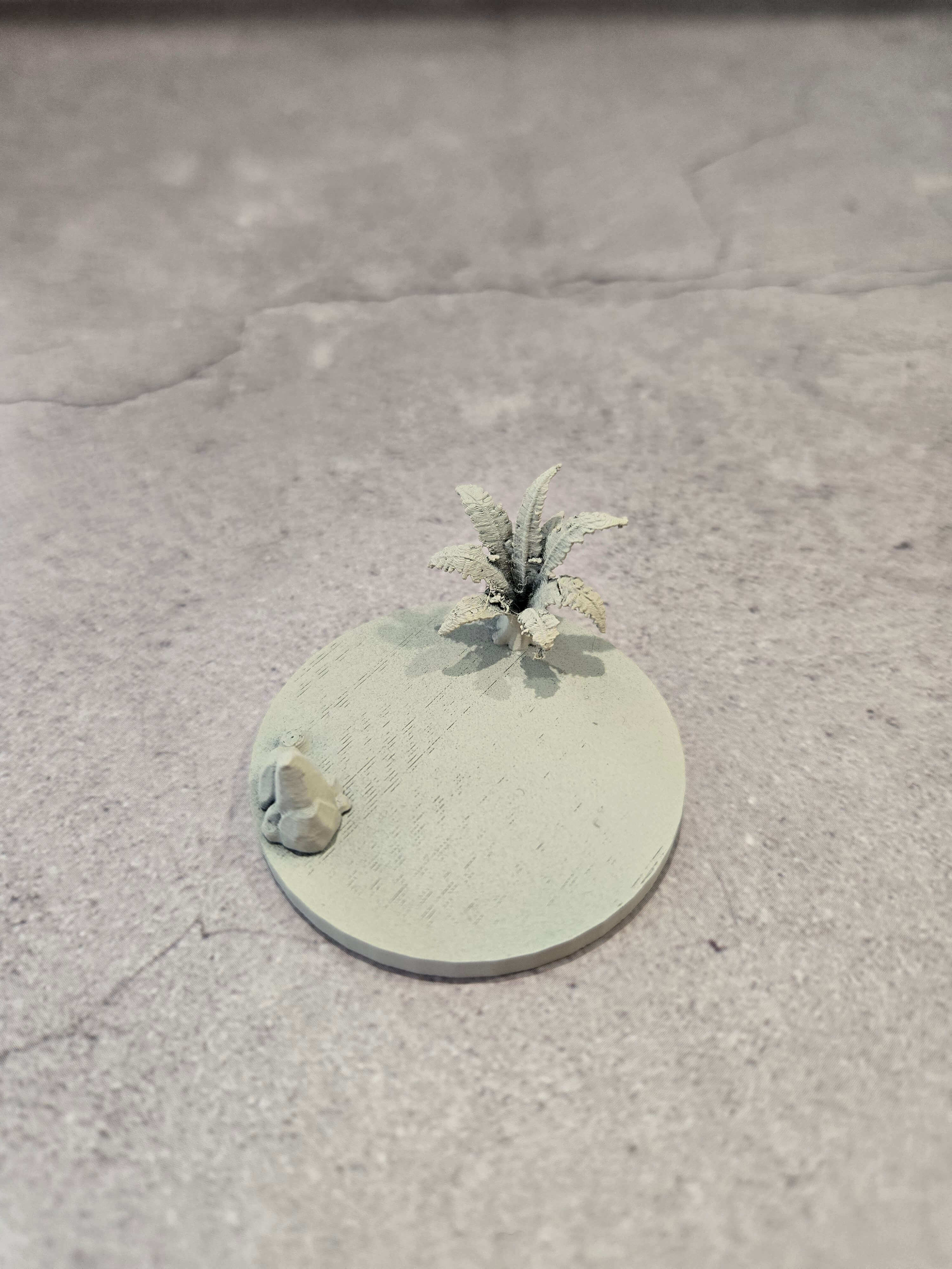 40mm FDM primed base 1