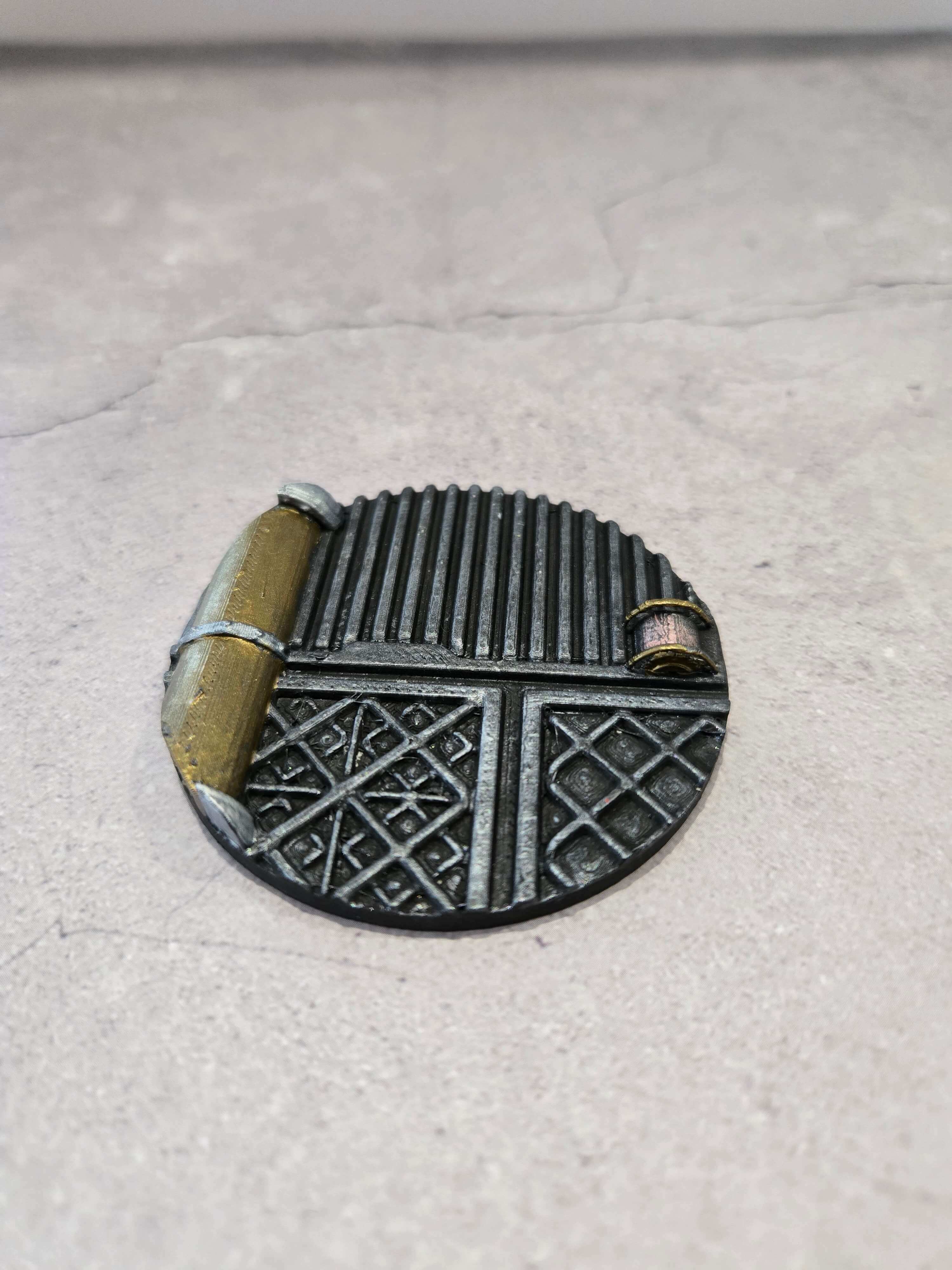 50mm FDM painted base 1