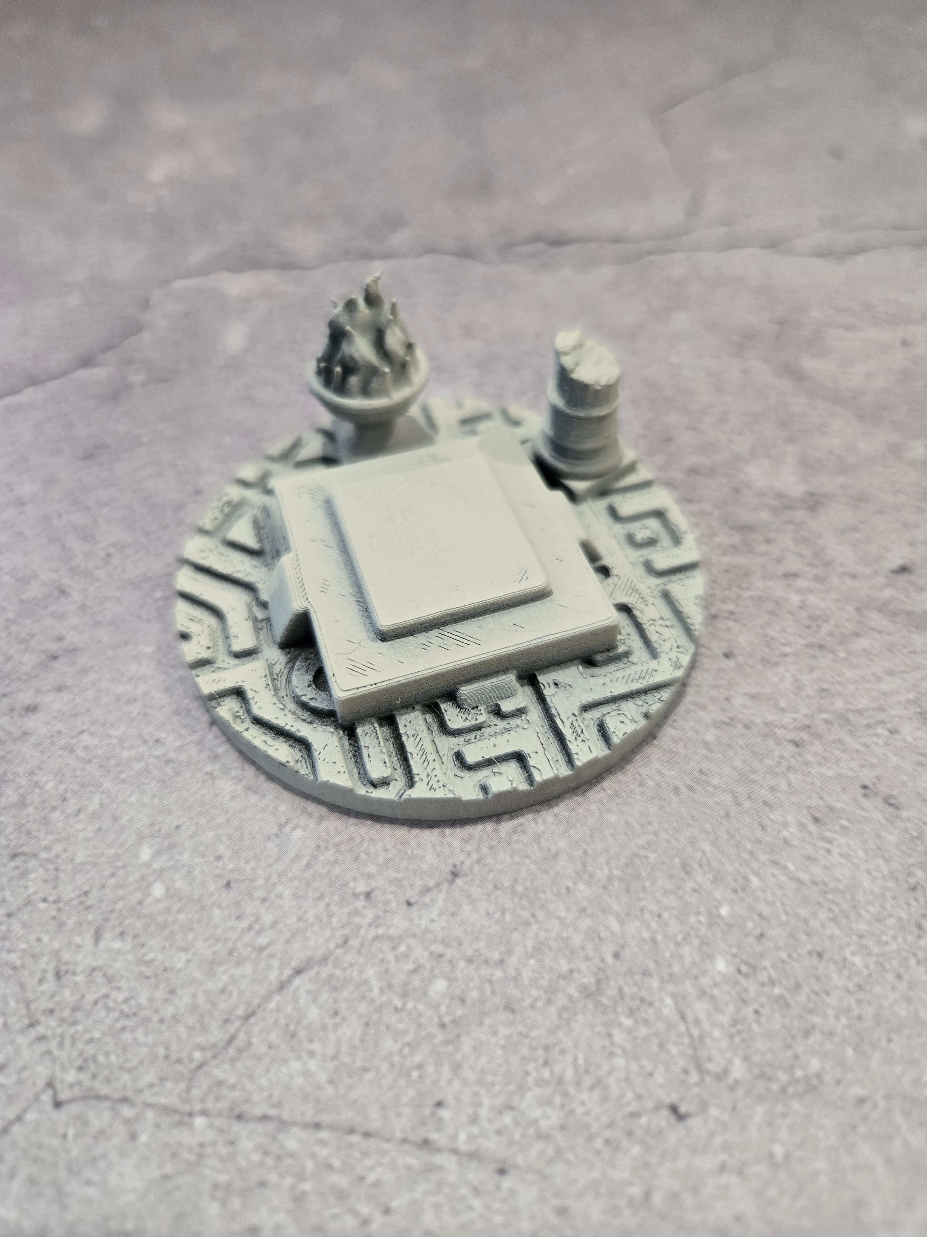 50mm FDM primed base 3