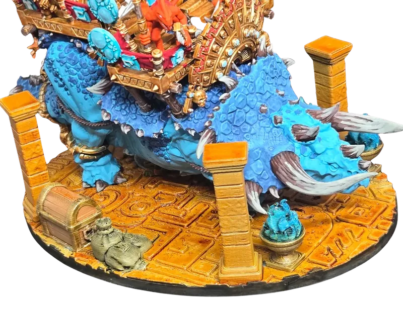 Temple base designed in Base Crafter